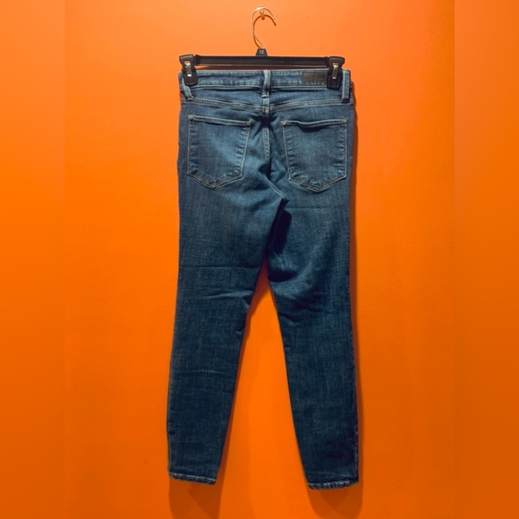 Calvin Klein Jeans Ankle Skinny Denim Women's Size 4 28x25 Blue Mid Rise - Picture 2 of 14